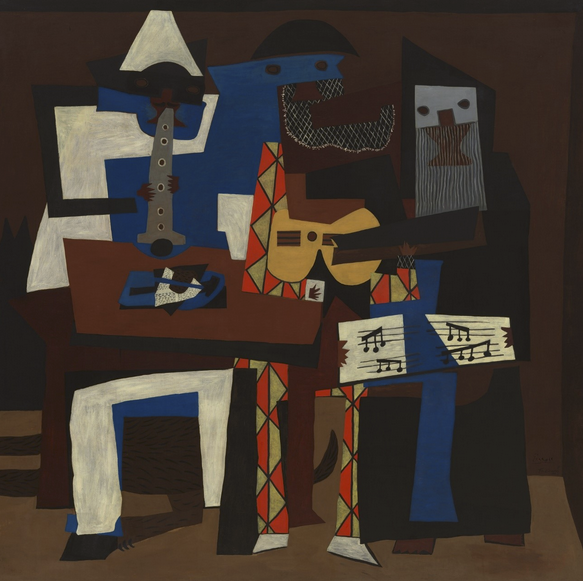 Painting with the Padre: The Three Musicians, Pablo Picasso - logo